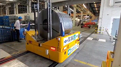 Coil transfer cart