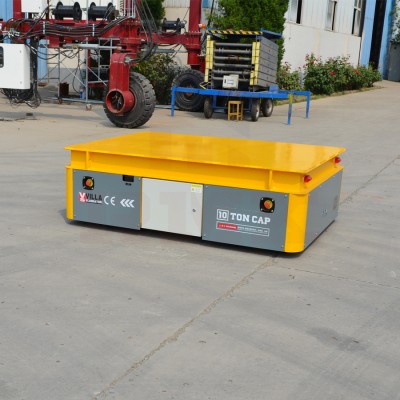Heavy load 10 tons transformer transfer cart
