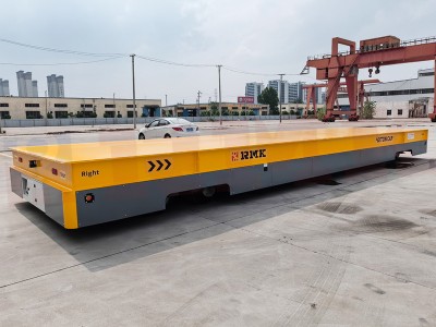 Heavy-Duty Large-Scale Material Transport Dual-Hydraulic Trackless Transfer cart